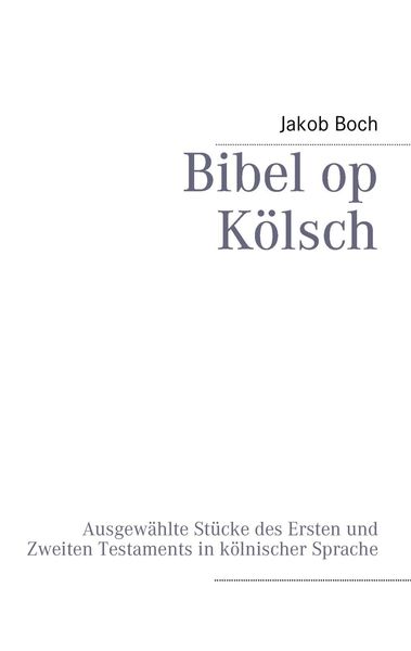 Produktbild: Bibel op K&ouml;lsch