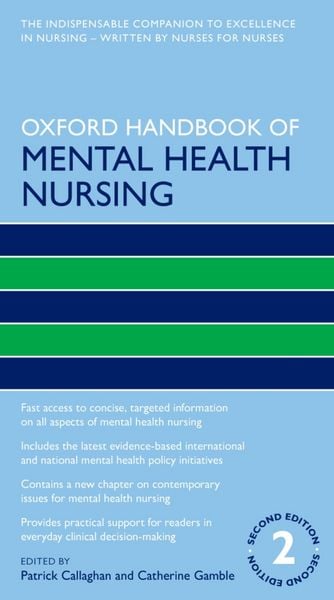 Produktbild: Oxford Handbook of Mental Health Nursing