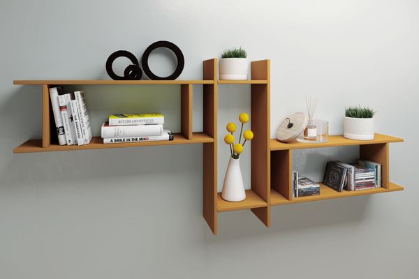 Produktbild: Holz Wandregal Wandboard H&auml;ngeregal Board SirolaXL