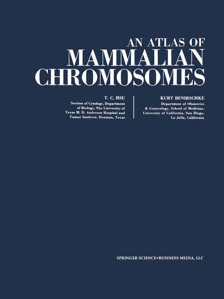 Produktbild: An Atlas of Mammalian Chromosomes