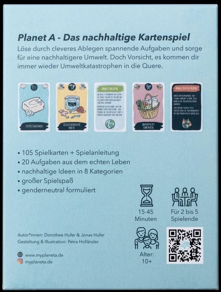 Produktbild: DENKRIESEN - Planet A - "Das nachhaltige Kartenspiel"