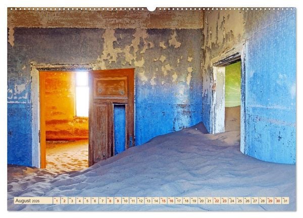 Produktbild: Kolmannskuppe Lost Place in Namibia (Wandkalender 2026 DIN A2 quer), CALVENDO Monatskalender