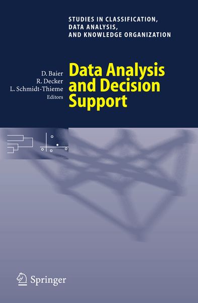Produktbild: Data Analysis and Decision Support