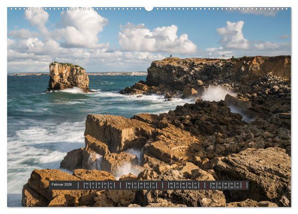 Produktbild: Portugals Atlantikk&uuml;ste (hochwertiger Premium Wandkalender 2026 DIN A2 quer), Kunstdruck in Hochglanz