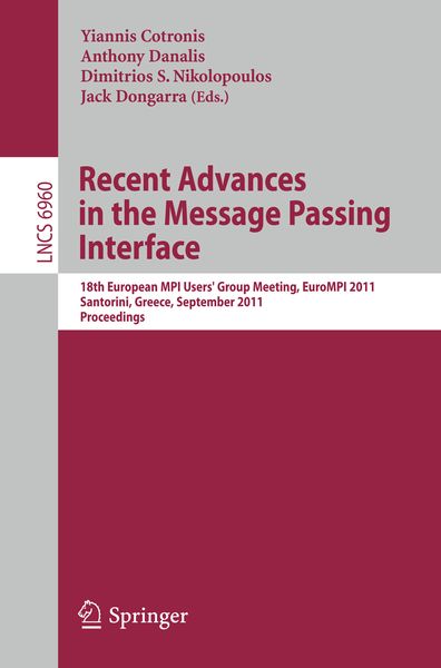 Produktbild: Recent Advances in the Message Passing Interface