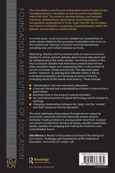 Produktbild: Schooling, Society and Curriculum