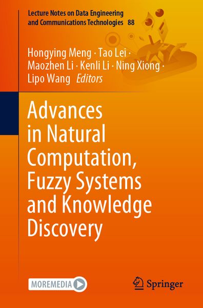 Produktbild: Advances in Natural Computation, Fuzzy Systems and Knowledge Discovery