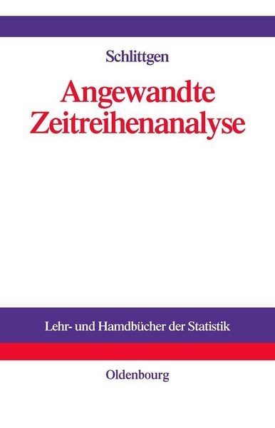 Produktbild: Angewandte Zeitreihenanalyse