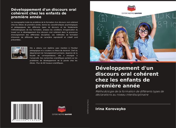 Produktbild: D&eacute;veloppement d'un discours oral coh&eacute;rent chez les enfants de premi&egrave;re ann&eacute;e