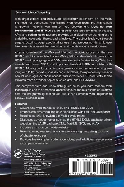 Produktbild: Dynamic Web Programming and HTML5