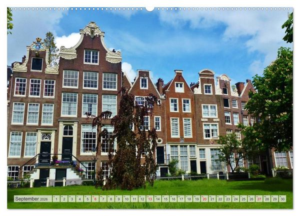 Produktbild: Amsterdam (Wandkalender 2026 DIN A2 quer), CALVENDO Monatskalender