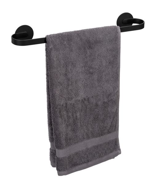 Produktbild: Turbo-Loc&reg; Badetuchstange Uno Mod. Bivio Black matt, 40 cm, aus Aluminium