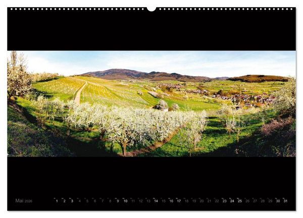 Produktbild: Markgr&auml;flerland-Panoramen - Vier Jahreszeiten in der Toskana Deutschlands (Wandkalender 2026 DIN A2 quer), CALVENDO Monatskalender