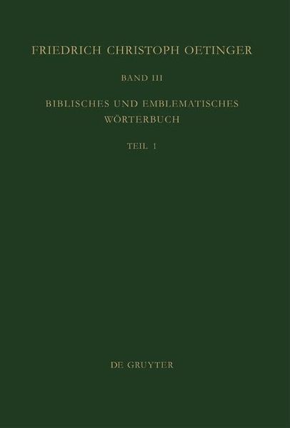 Produktbild: Biblisches und emblematisches W&ouml;rterbuch