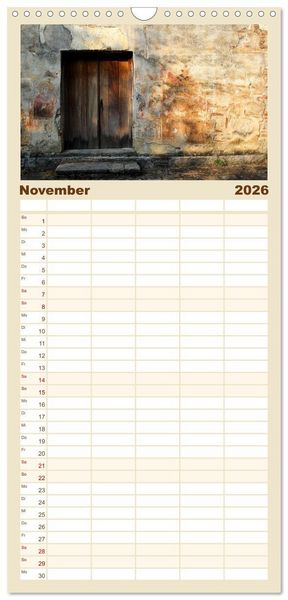 Produktbild: Familienplaner 2026 - Griechenland - Von Epirus bis zu den Inseln mit 5 Spalten (Wandkalender, 21 x 45 cm) CALVENDO