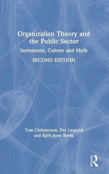 Produktbild: Organization Theory and the Public Sector