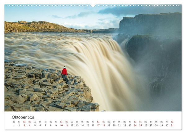 Produktbild: Sommer in Island (Wandkalender 2026 DIN A2 quer), CALVENDO Monatskalender