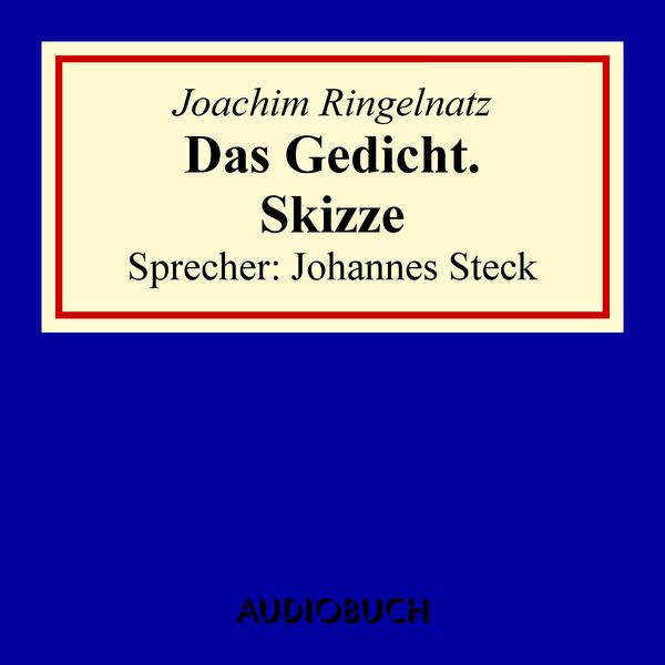 Produktbild: Das Gedicht. Skizze