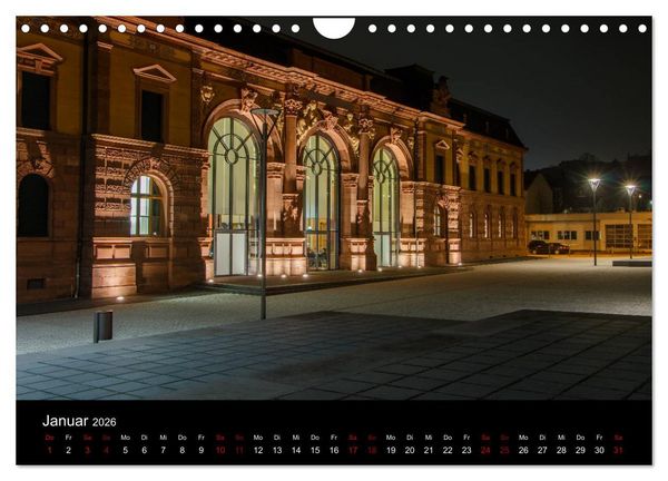 Produktbild: Pirmasens bei Nacht (Wandkalender 2026 DIN A4 quer), CALVENDO Monatskalender