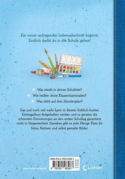 Produktbild: Mein erster Schultag - Jungen