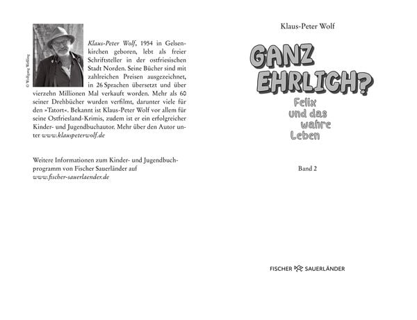 Produktbild: Ganz ehrlich? Felix und das wahre Leben