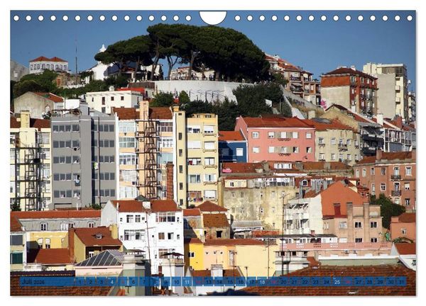 Produktbild: BlickPunkt Lissabon (Wandkalender 2026 DIN A4 quer), CALVENDO Monatskalender