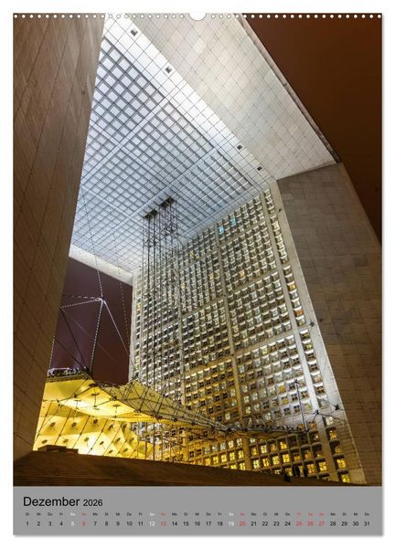 Produktbild: Architekturstile von der Antike bis zur Gegenwart (Wandkalender 2026 DIN A2 hoch), CALVENDO Monatskalender