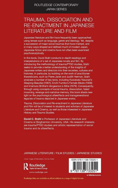Produktbild: Trauma, Dissociation and Re-enactment in Japanese Literature and Film