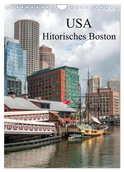 Produktbild: USA - Historisches Boston (Wandkalender 2026 DIN A4 hoch), CALVENDO Monatskalender