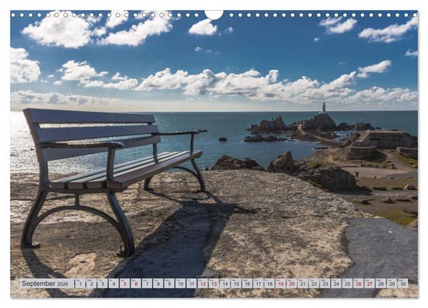 Produktbild: JERSEY THE CHANNEL ISLAND (Wall Calendar 2026 DIN A3 landscape), CALVENDO 12 Month Wall Calendar