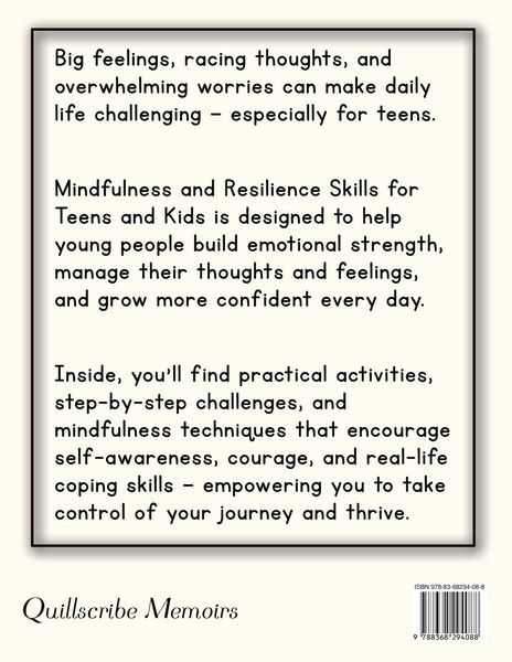 Produktbild: Mindfulness and Resilience Skills for Teens and Kids
