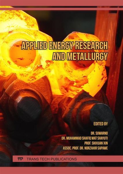 Produktbild: Applied Energy Research and Metallurgy