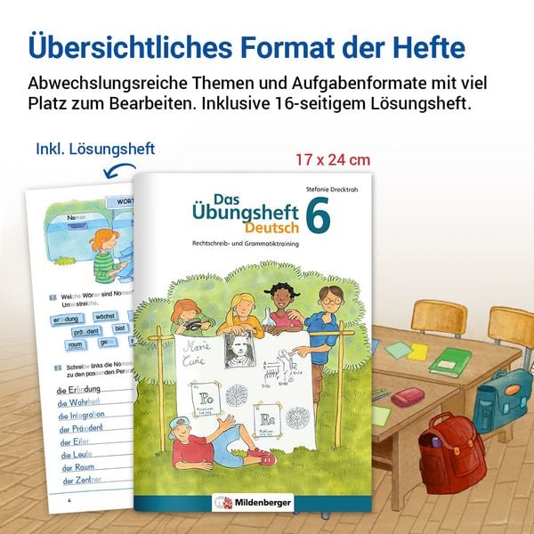 Produktbild: Das &Uuml;bungsheft Deutsch 6