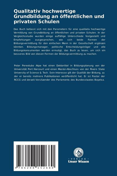 Produktbild: Qualitativ hochwertige Grundbildung an &ouml;ffentlichen und privaten Schulen