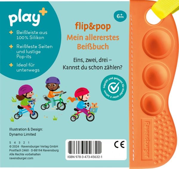 Produktbild: Play+ flip&pop Erste Zahlen - ab 6 Monate