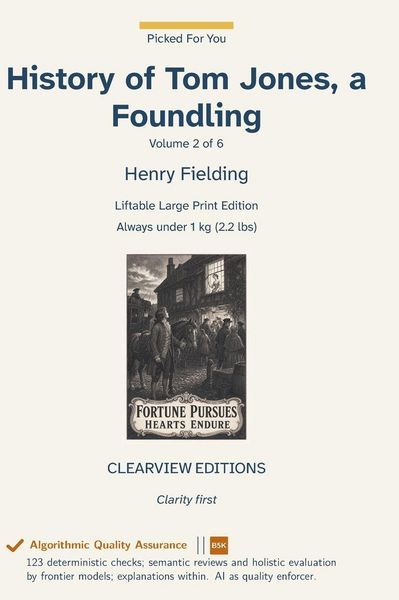 Produktbild: History of Tom Jones, a Foundling - Volume 2 of 6