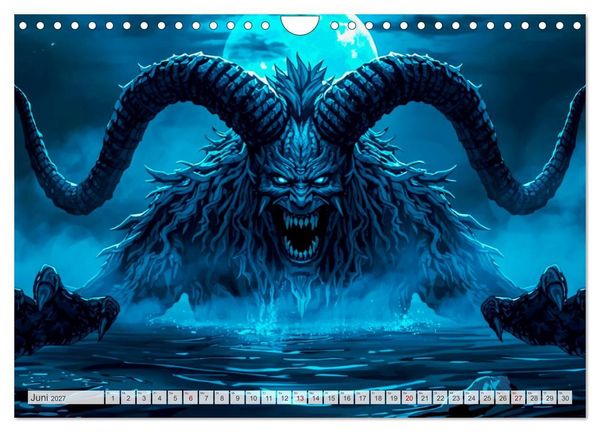 Produktbild: Beowulf &ndash; Die Saga des Drachenbezwingers (Wandkalender 2027 DIN A4 quer), CALVENDO Monatskalender