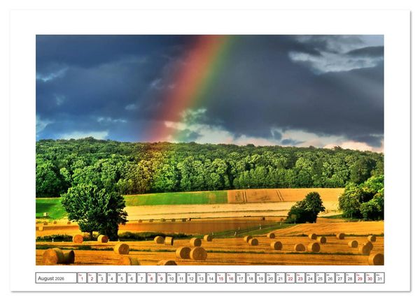 Produktbild: Nordhessen ist fotogen (Tischkalender 2026 DIN A5 quer), CALVENDO Monatskalender