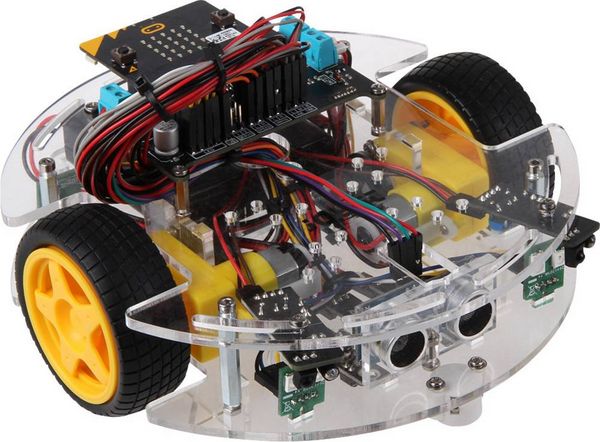 Produktbild: Joy-it Roboter Bausatz Micro:Bit "JoyCar" Bausatz MB-Joy-Car