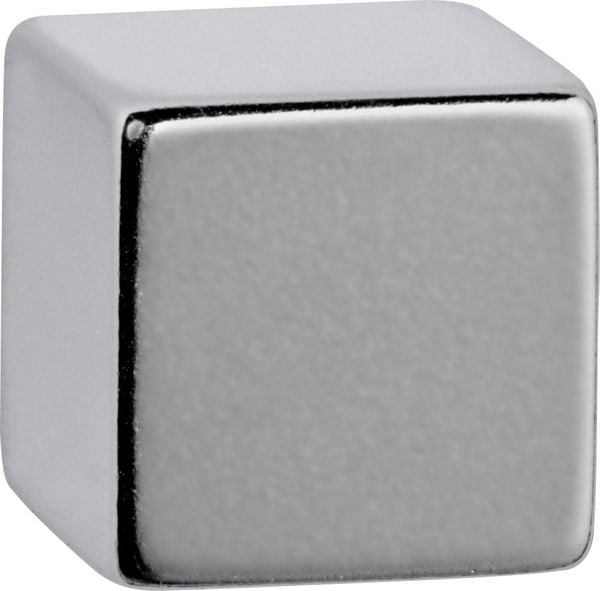 Maul Neodym Magnet (B x H x T) 20 x 20 x 20 mm Würfel Silber 1 St. 6169496