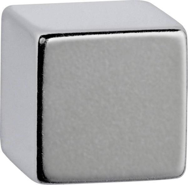 Maul Neodym Magnet (B x H x T) 20 x 20 x 20mm Würfel Silber 1 St. 6169496