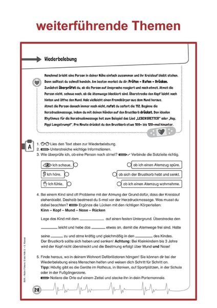 Produktbild: Erste Hilfe macht Schule