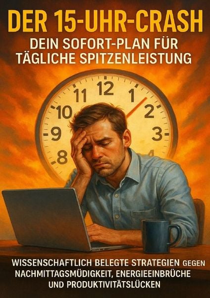 Der 15-Uhr-Crash: Dein Sofort-Plan für tägliche Spitzenleistung, Taschenbuch von Lina Krüger, Epubli, 9783565127054