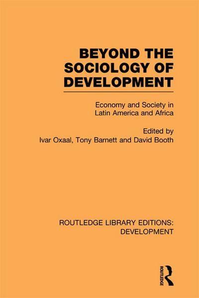Produktbild: Beyond the Sociology of Development