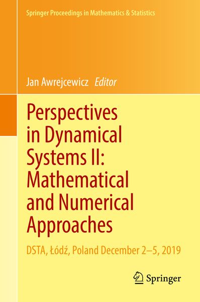 Produktbild: Perspectives in Dynamical Systems II: Mathematical and Numerical Approaches