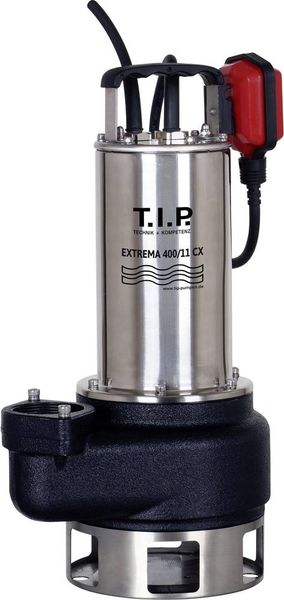 T.I.P. - Technische Industrie Produkte 30168 Extrema 400/11 CX Schmutzwasser-Tauchpumpe 24000 l/h 11 m