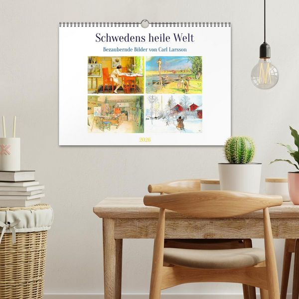 Produktbild: Schwedens heile Welt (Wandkalender 2026 DIN A3 quer), CALVENDO Monatskalender