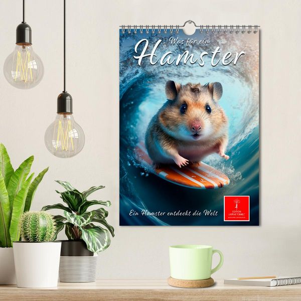 Produktbild: Was f&uuml;r ein Hamster (Wandkalender 2026 DIN A4 hoch), CALVENDO Monatskalender
