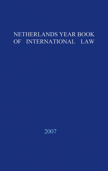 Produktbild: Netherlands Yearbook of International Law - 2007