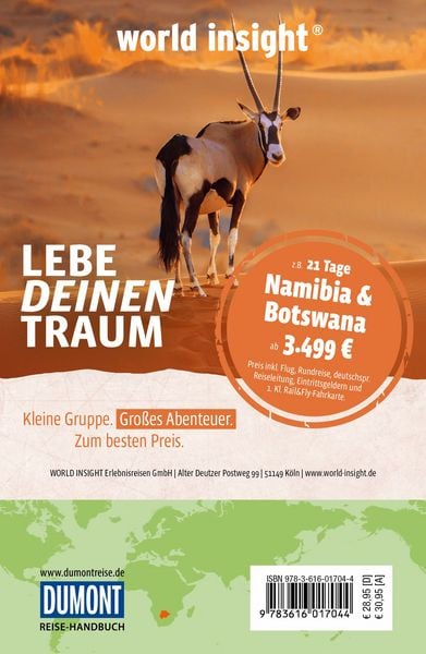 Produktbild: DUMONT Reise-Handbuch Reisef&uuml;hrer Botswana